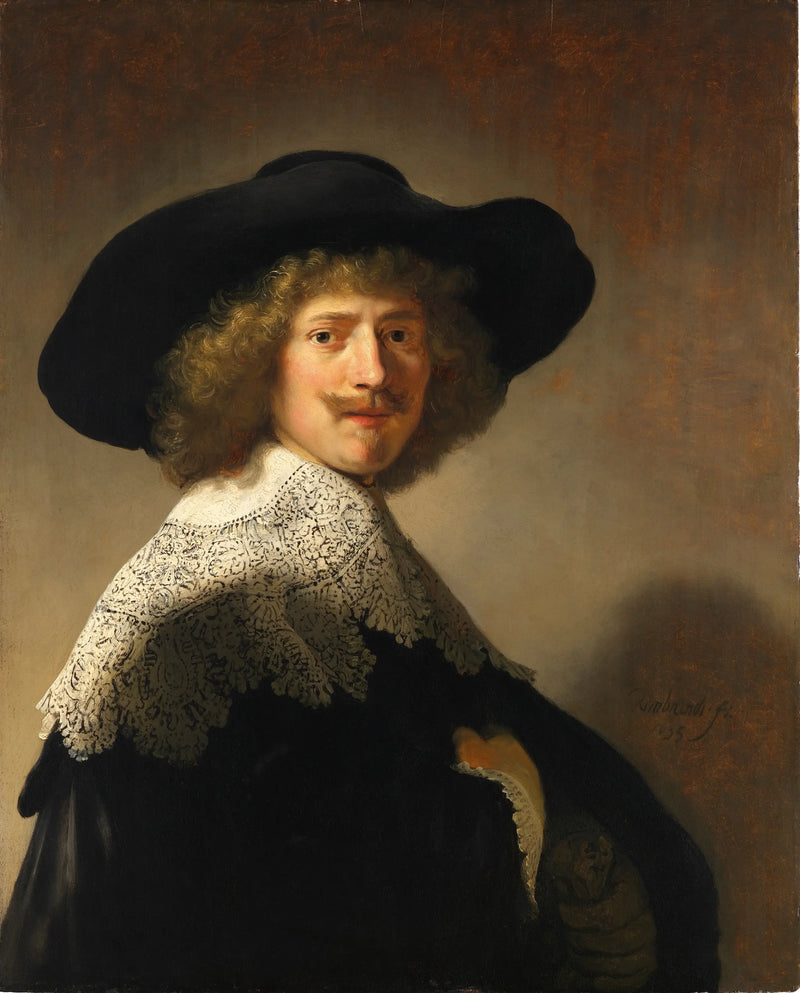 Retrato de Anthonie Coopal (1603-1672) - Rembrandt