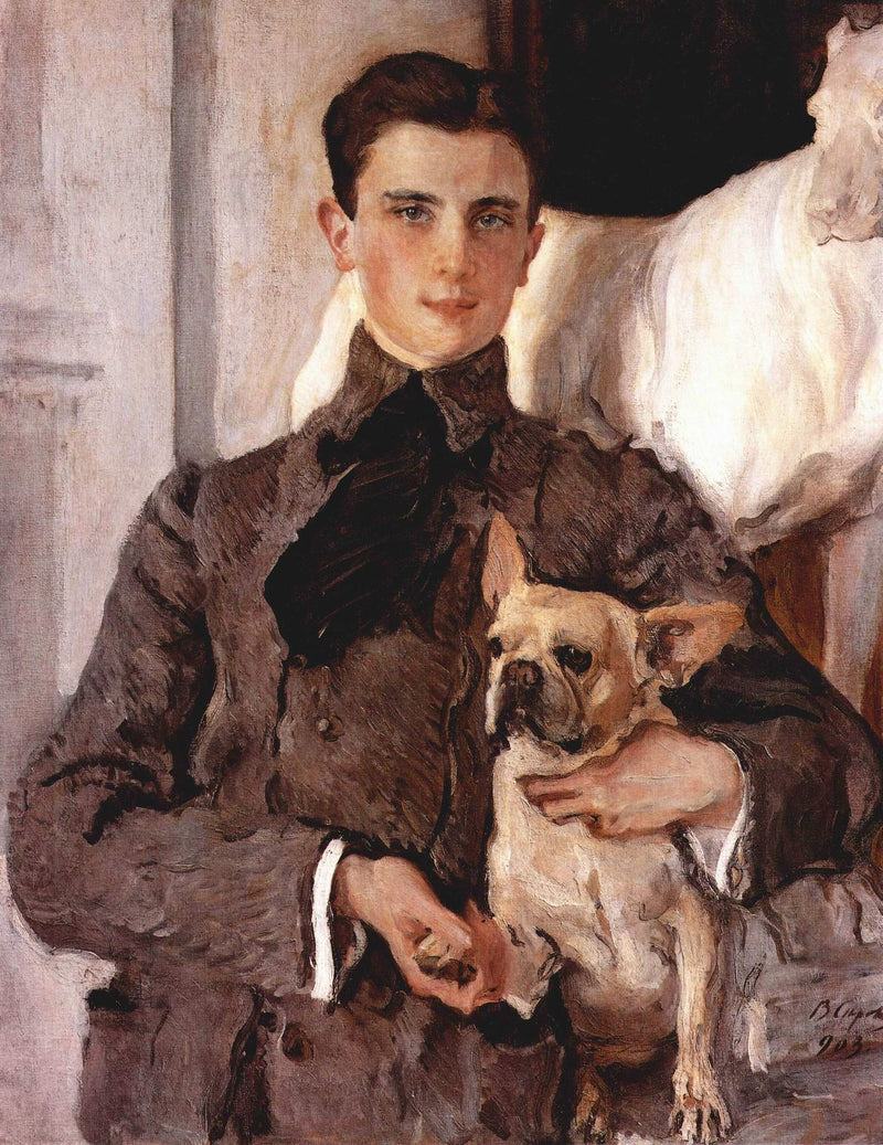 Retrato del Conde Feliks Feliksovich Sumarokov-Elstov (más tarde Príncipe Yusupov) - Valentin Serov