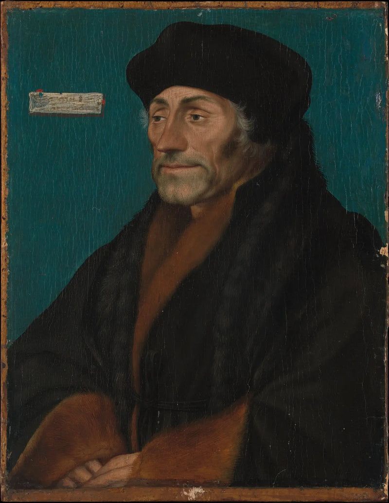 Erasmo de Rotterdam - Hans Holbein el Joven