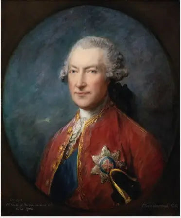 Retrato de Hugh Smithson (Percy), 1er duque de Northumberland (1714-1786), antiguo Lord Lieutenant de Irlanda - Thomas Gainsborough