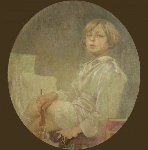 Portrait du fils de Mucha Jiří - Alphonse Mucha - Alpha Reproduction