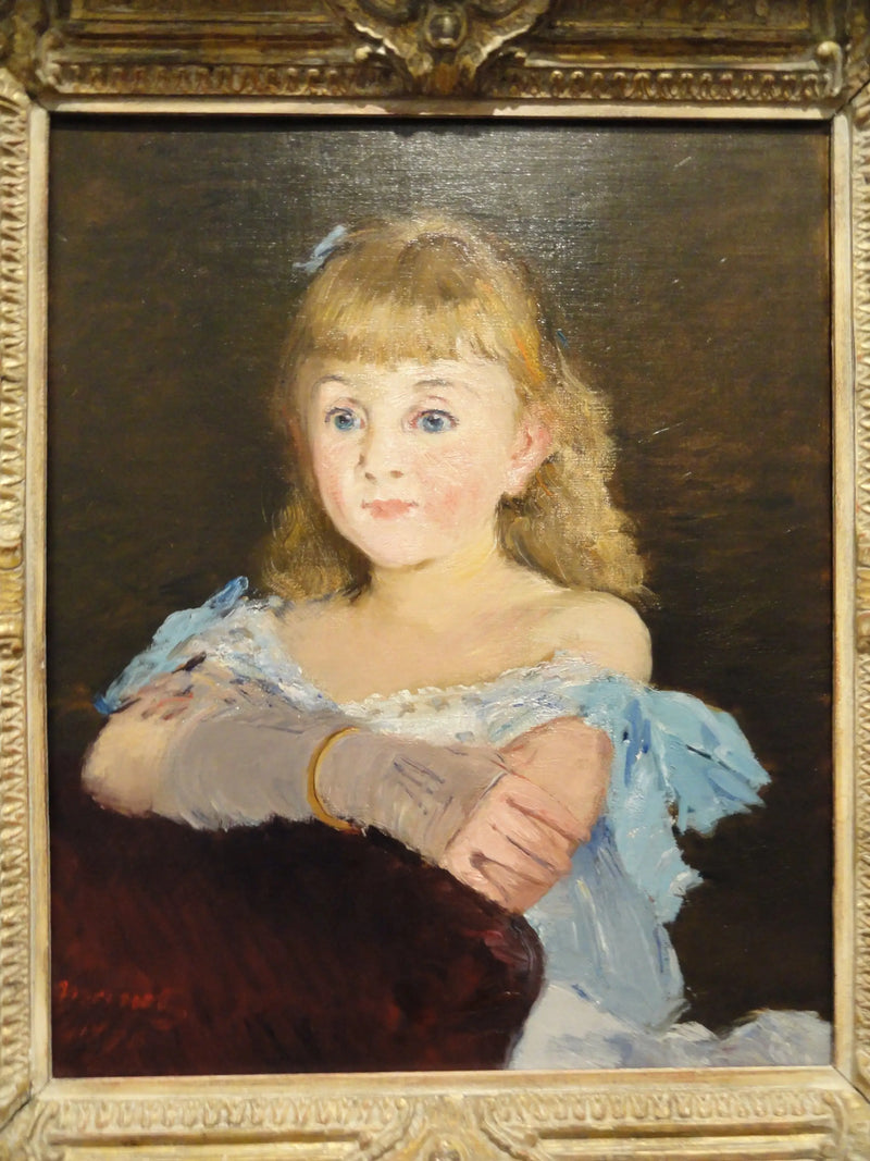 Retrato de Lise Campineanu - Édouard Manet