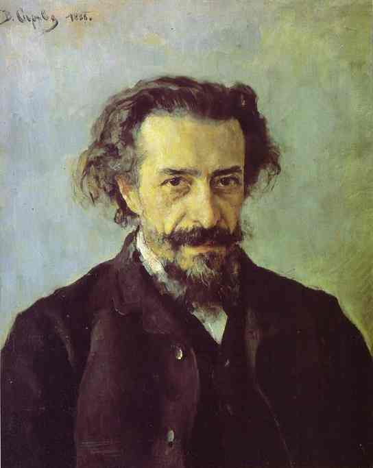 Retrato del compositor Pavel Blaramberg - Valentin Serov