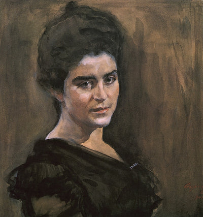 Retrato de Sophie Dragomirova-Lukomskaya - Valentin Serov