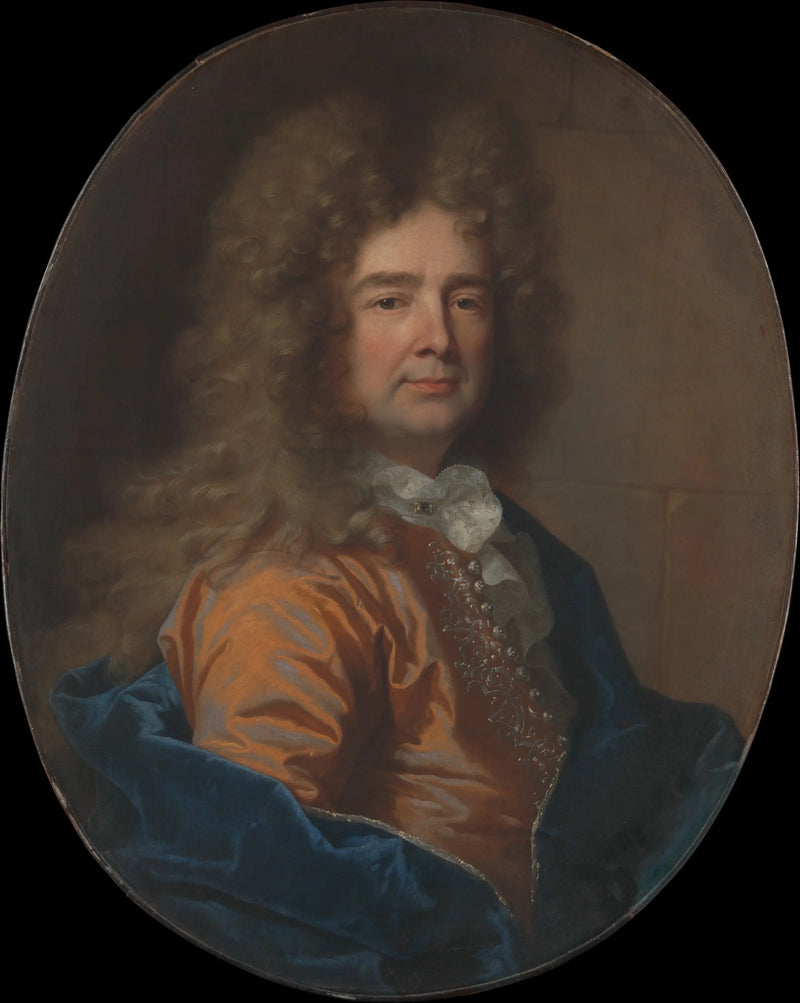 Retrato de hombre - Hyacinthe Rigaud