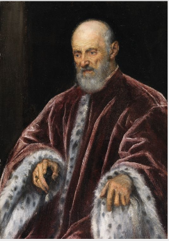 Retrato de un senador veneciano - Jacopo Tintoretto