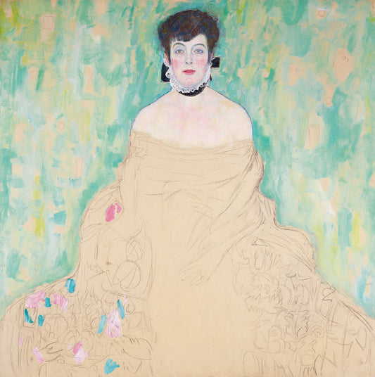 🎨👩‍🎨 Retrato de Amalie Zuckerkandl – Gustav Klimt (alrededor de 1917–1918)