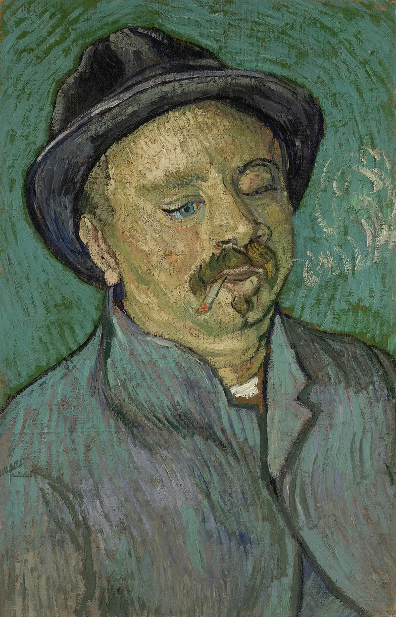 Retrato de un hombre tuerto - Vincent van Gogh