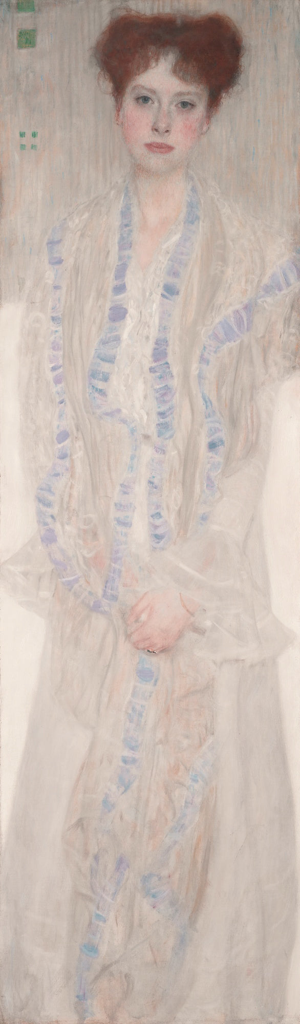 🌸 Retrato de Gertha Felssöványi – Gustav Klimt (alrededor de 1902)