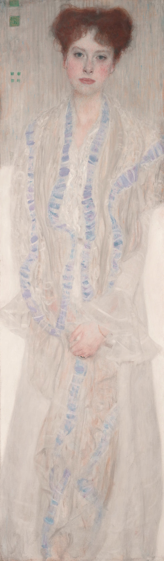 🌸 Retrato de Gertha Felssöványi – Gustav Klimt (alrededor de 1902)
