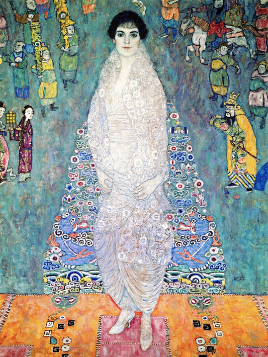 👑🎨 Retrato de la Baronesa Elisabeth Bachofen-Echt – Gustav Klimt (1914–1916)