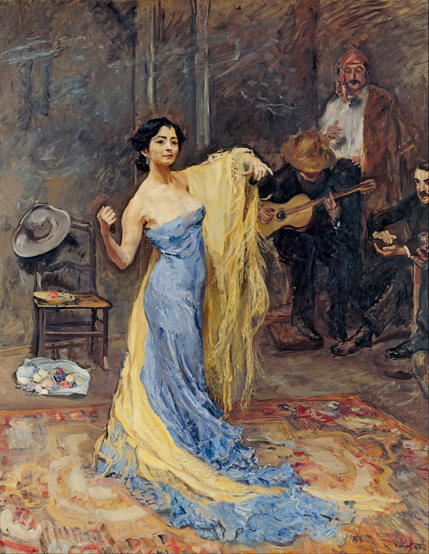 Retrato de la bailarina Marietta di Rigardo - Max Slevogt