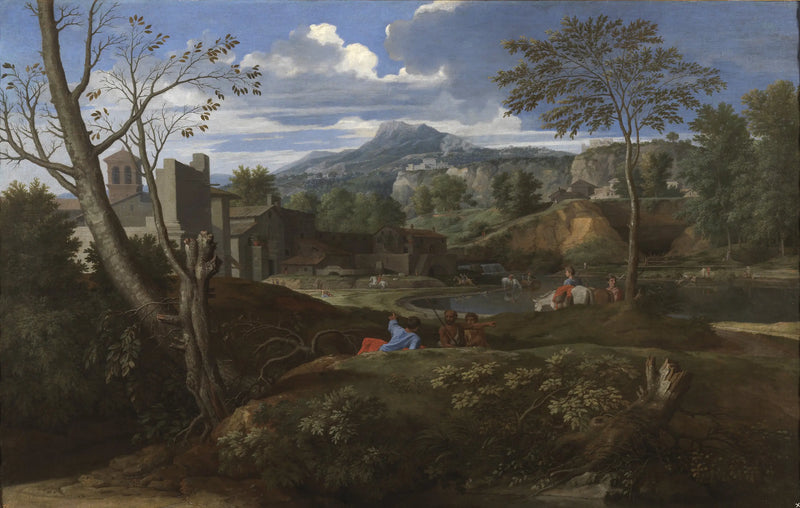 Paisaje ideal - Nicolas Poussin