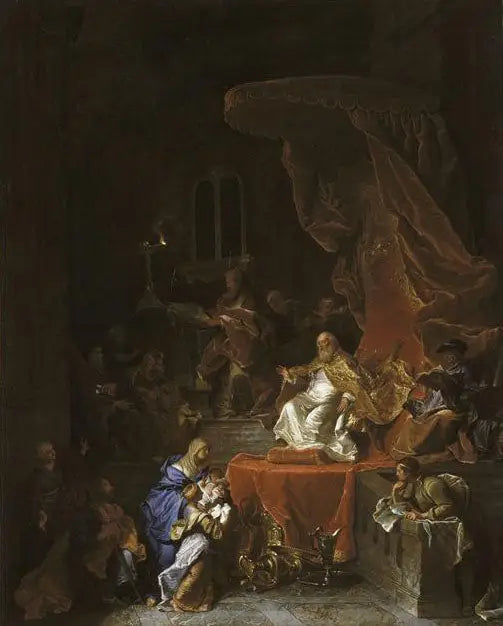 La Presentación en el templo - Hyacinthe Rigaud