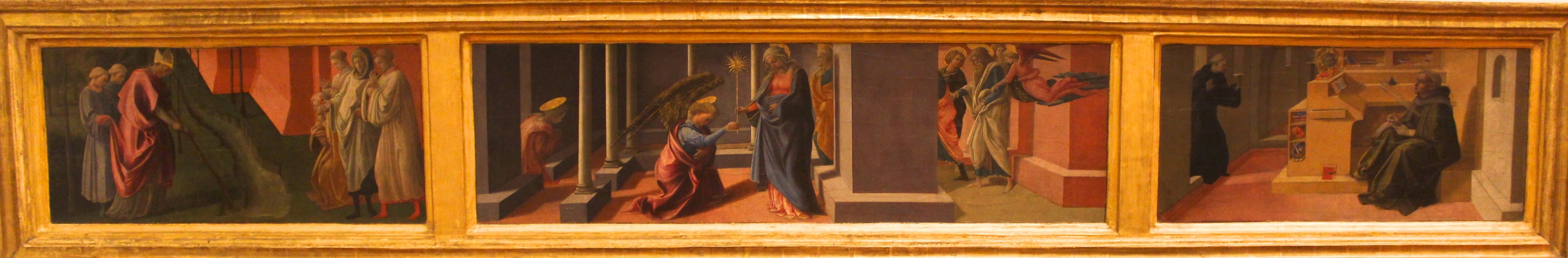 Prédelle du retable Barbadori - Fra Filippo Lippi - Alpha Reproduction