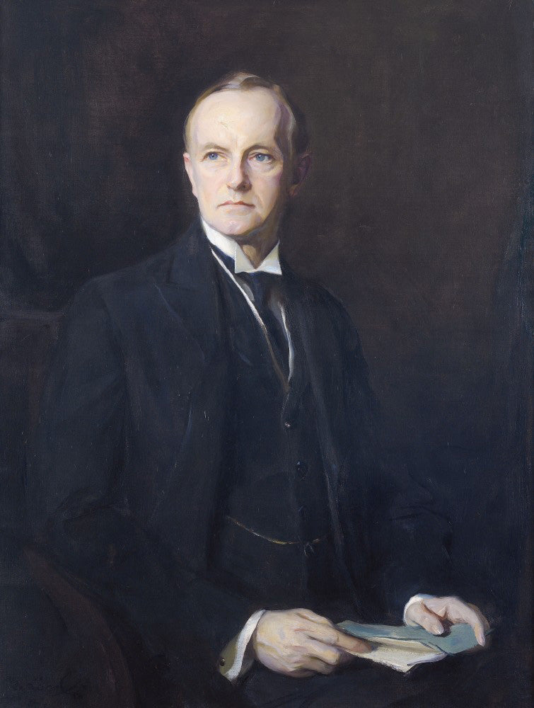 John Calvin Coolidge Jr., presidente de los Estados Unidos de América - Philip de La��szlo��