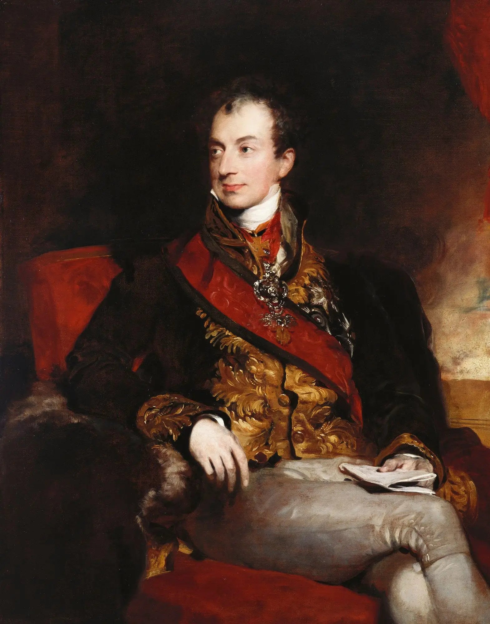 Clément Lothar Wenzel prince de Metternich (1773-1859) - Thomas Lawrence - Alpha Reproduction