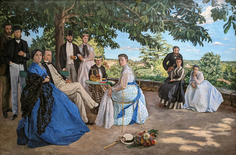 Reunión familiar - Frédéric Bazille