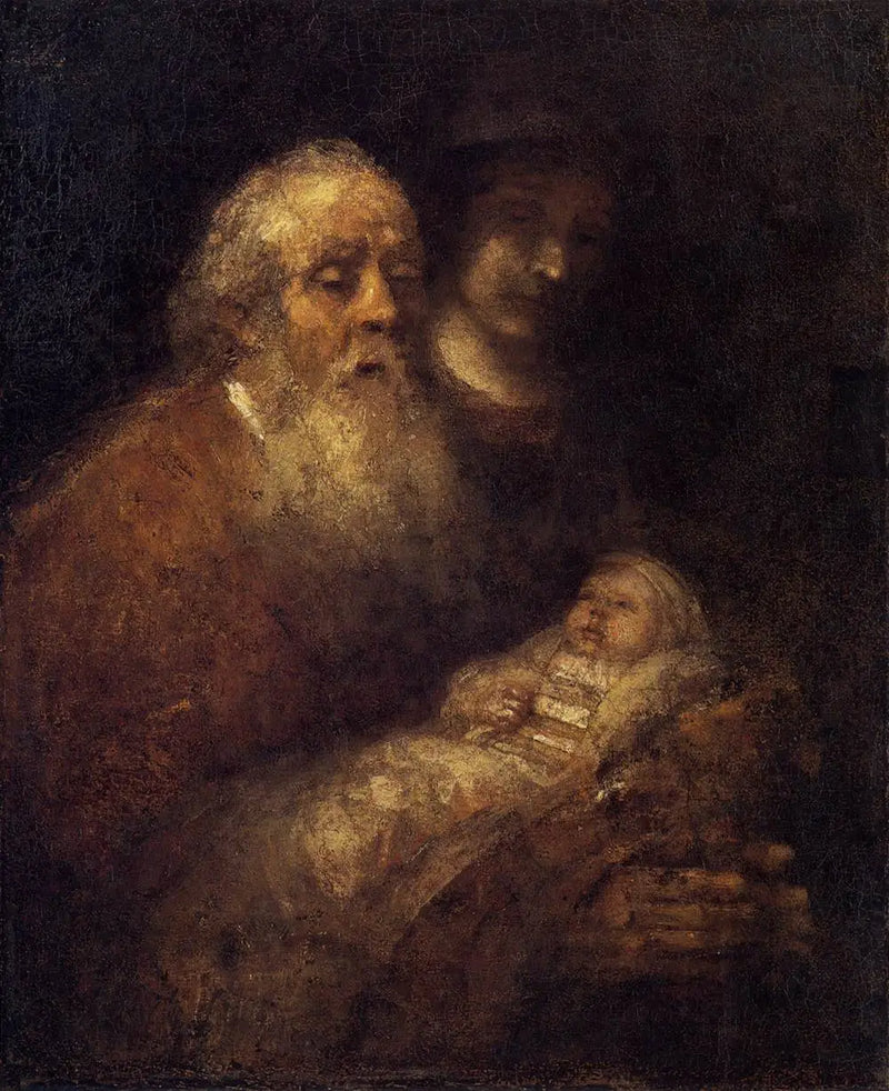 Simón en el Templo - Rembrandt