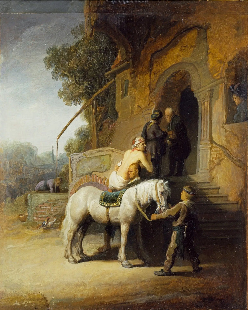 El buen samaritano - Rembrandt