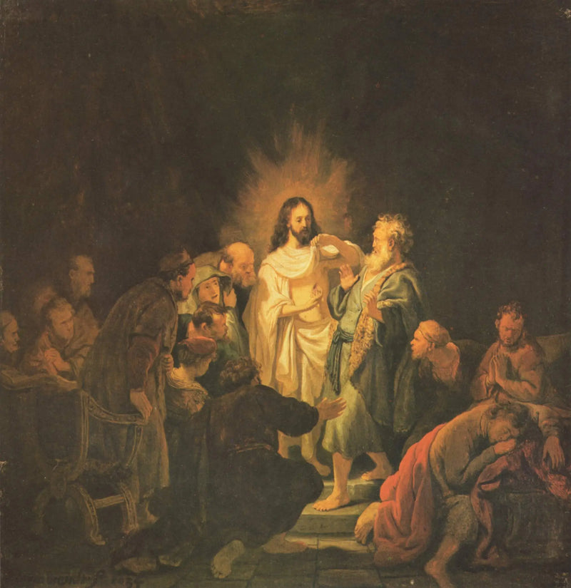 La Incredulidad de san Tomás - Rembrandt