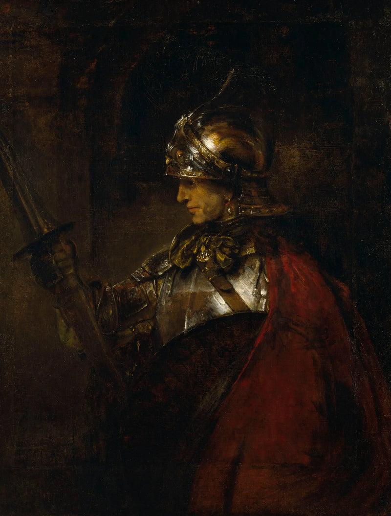 Hombre con armadura - Rembrandt