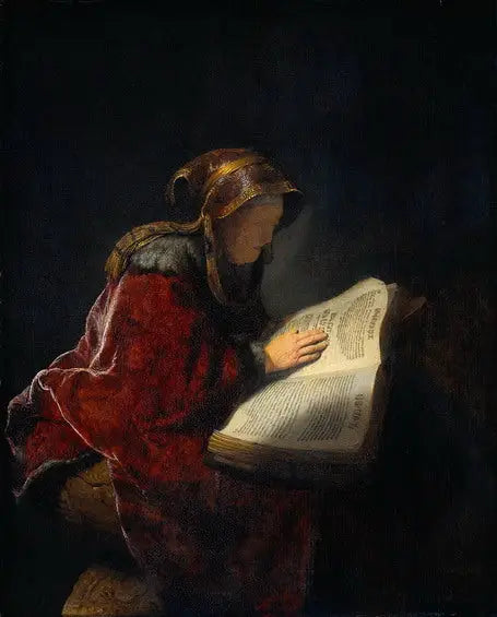 La Profetisa Ana - Rembrandt