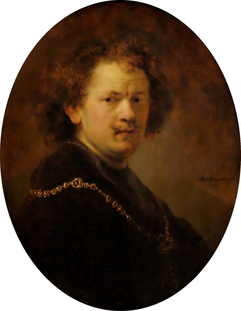 Retrato del artista con la cabeza descubierta - Rembrandt