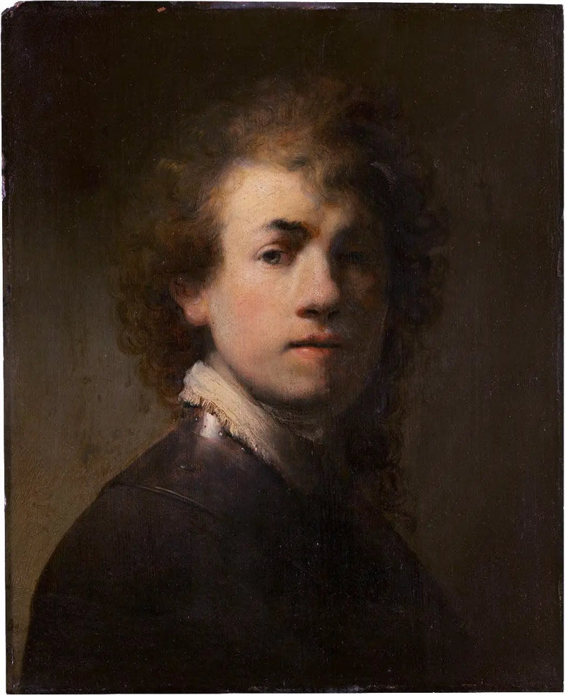 Autorretrato con un gorgerin - Rembrandt