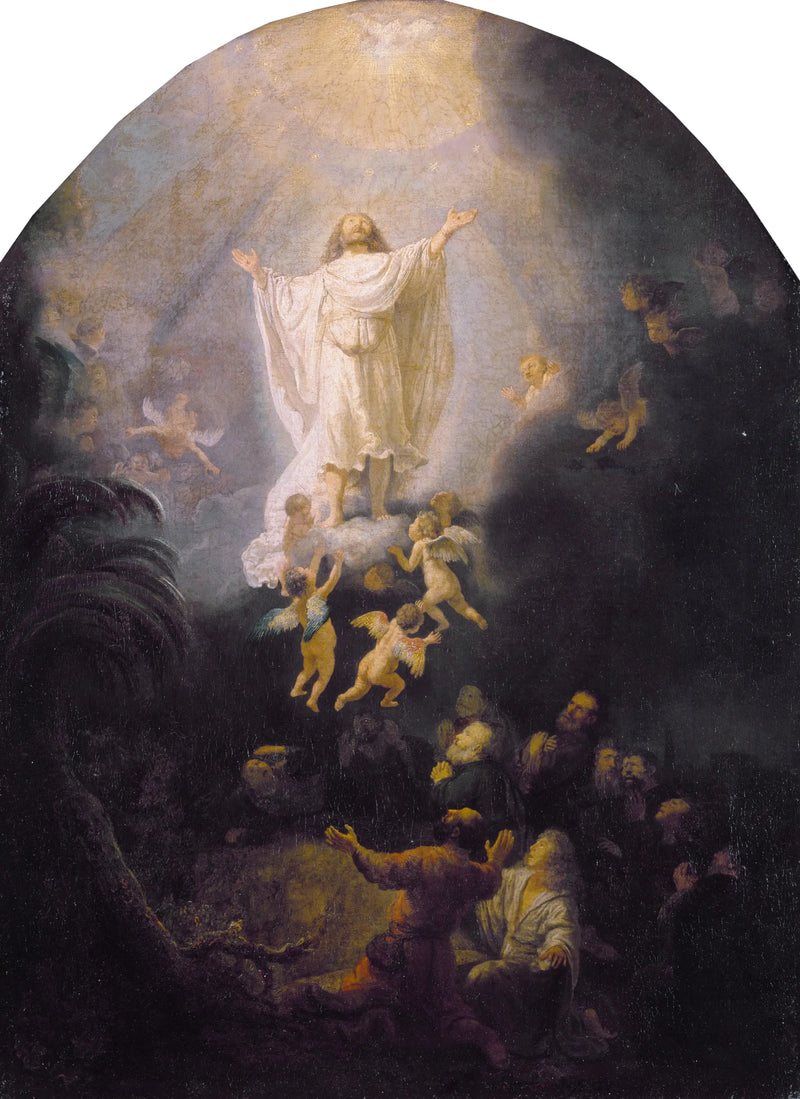 La ascensión - Rembrandt