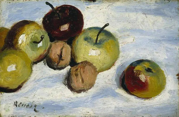 Manzanas y nueces - Pierre-Auguste Renoir
