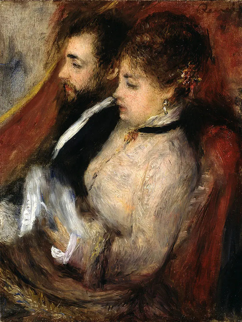 La pequeña logia - Pierre-Auguste Renoir