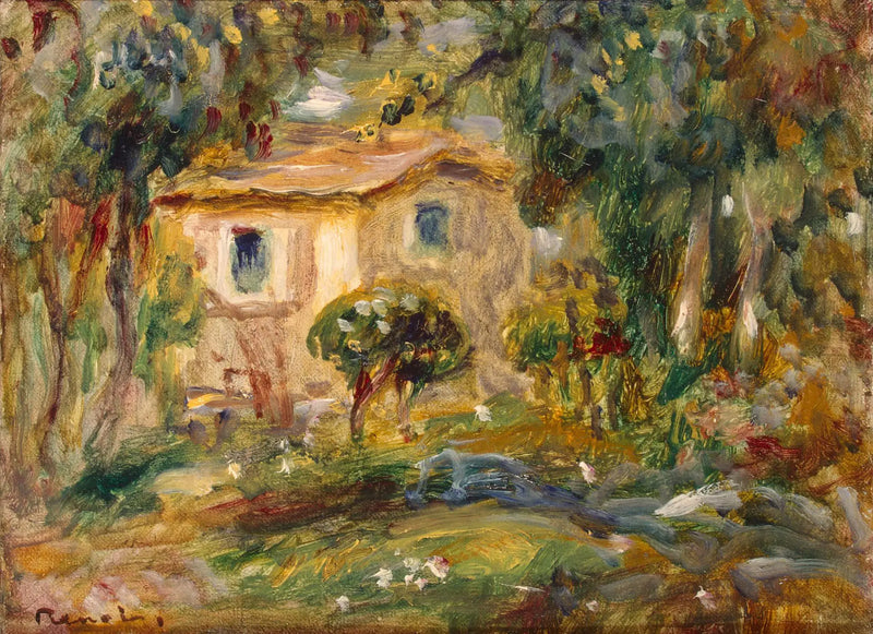 Paisaje. Le Cannet - Pierre-Auguste Renoir
