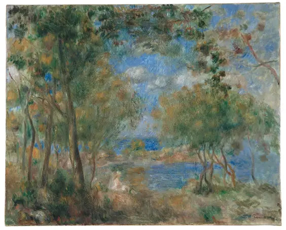 Paisaje cerca de Noirmoutier - Pierre-Auguste Renoir