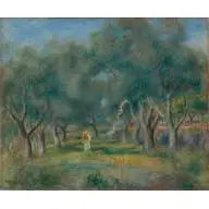 Avenida de los Olivos - Pierre-Auguste Renoir