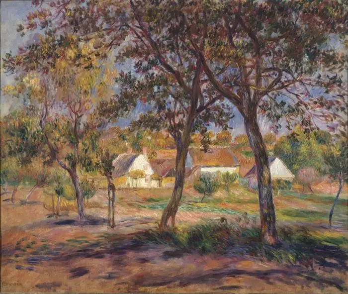 Alrededor de Pont-Aven - Pierre-Auguste Renoir