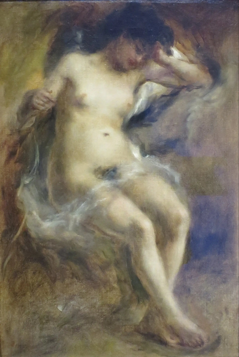 Nu sentado - Pierre-Auguste Renoir