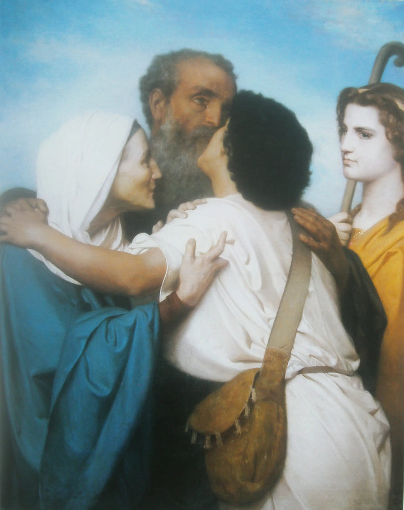 El regreso de Tobías - Bouguereau