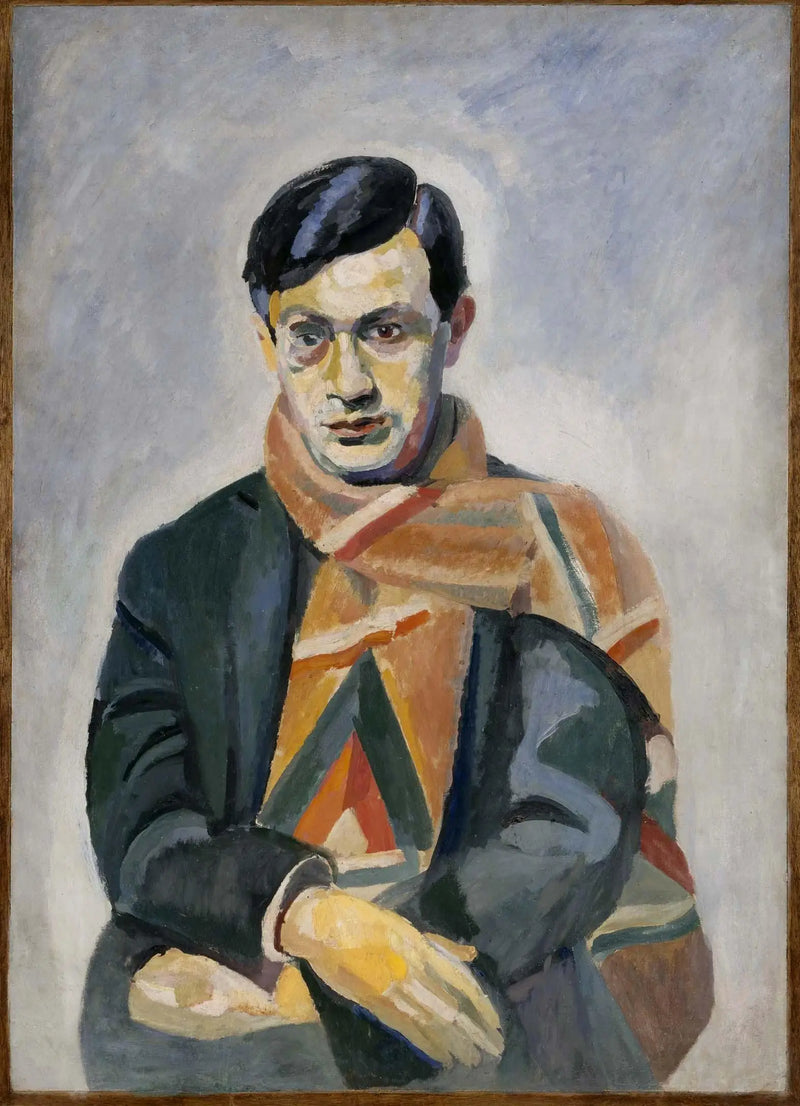 Retrato de Tristan Tzara - Robert Delaunay