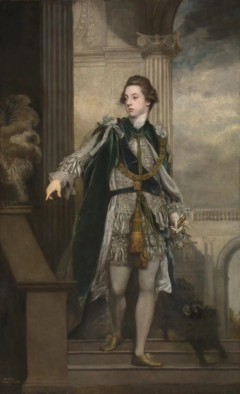 Retrato de Frederick Howard, 5.º conde de Carlisle (1748–1825) - Joshua Reynolds