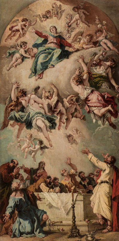 Assomption de la Vierge Marie - Sebastiano Ricci - Alpha Reproduction