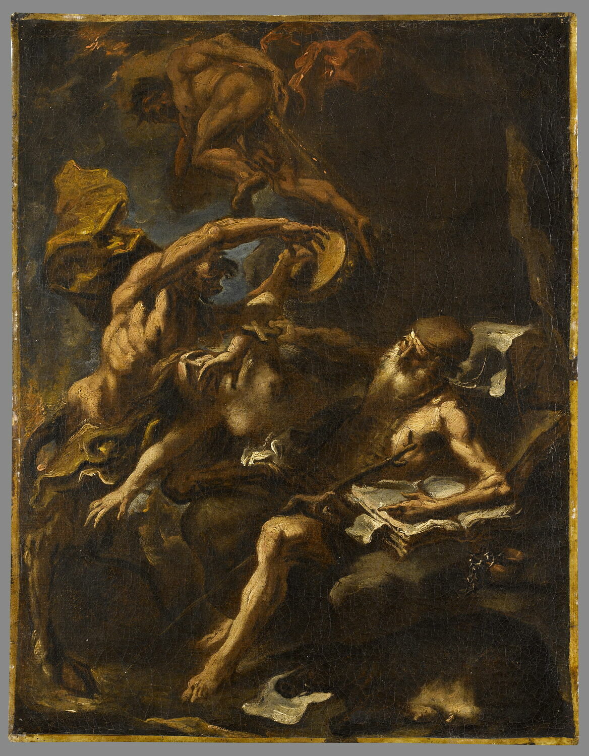 La Tentation de saint Antoine - Sebastiano Ricci - Alpha Reproduction
