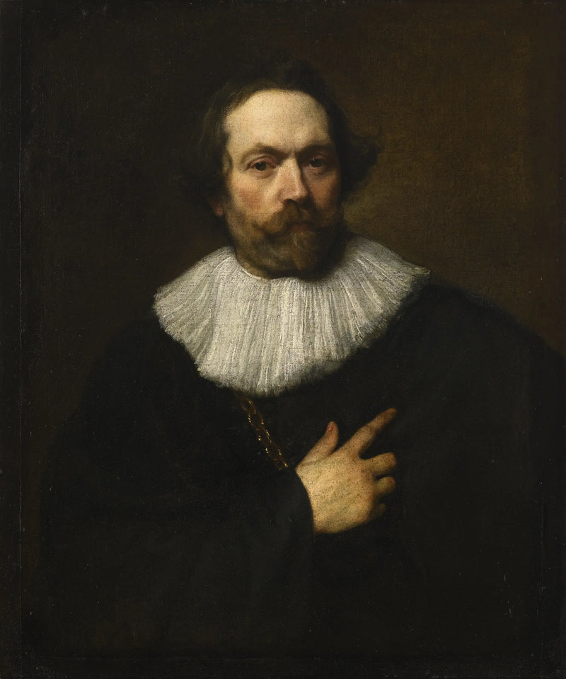 Retrato de un hombre con barba - Antoine van Dyck