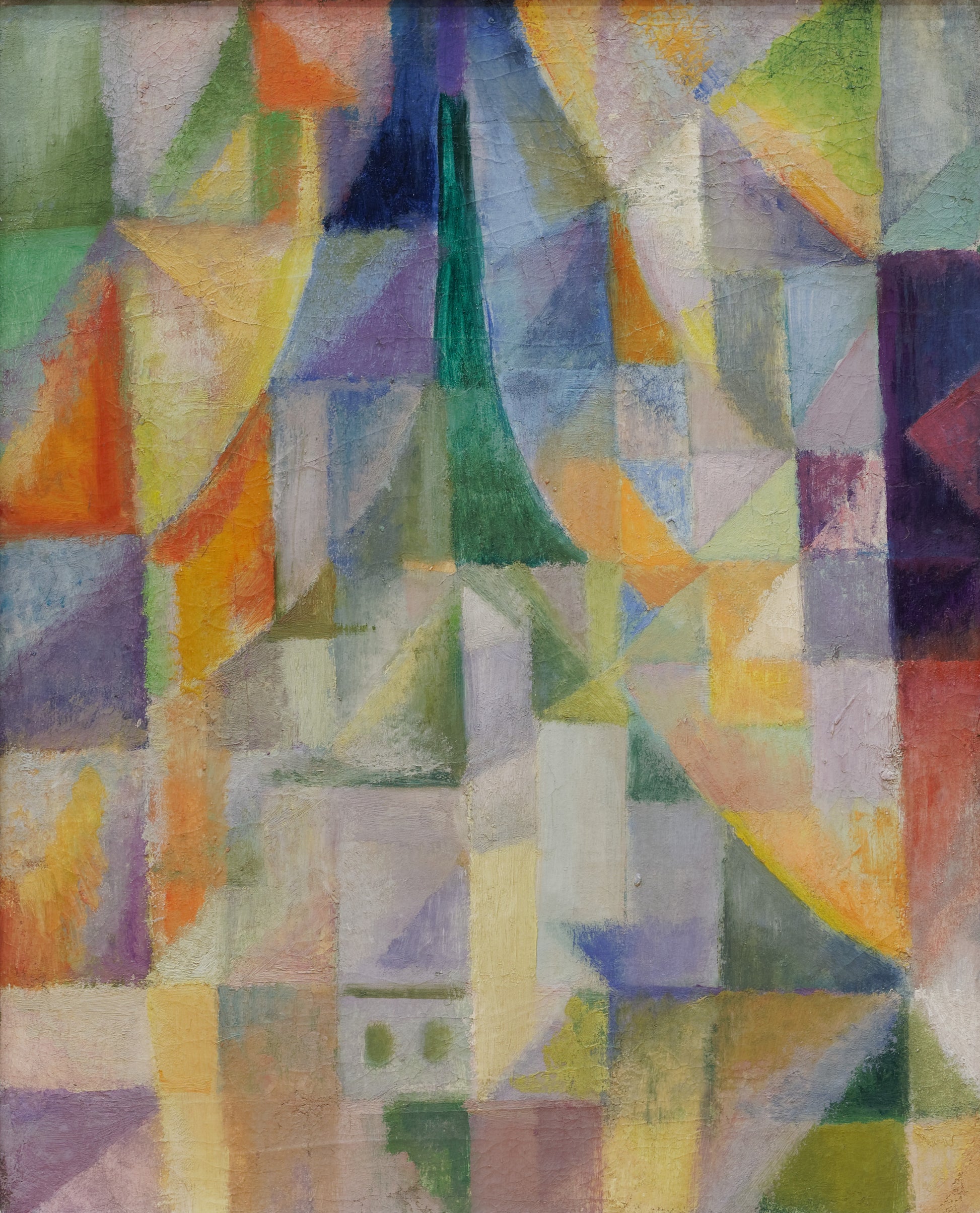 Reproduction du tableau « La Fenêtre - Robert Delaunay » par Alpha Reproduction en peinture à l’huile