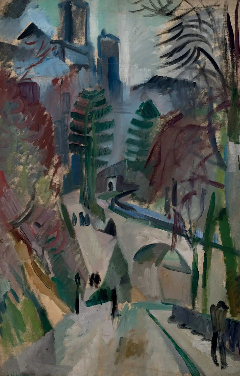 Paisaje de Laon - Robert Delaunay
