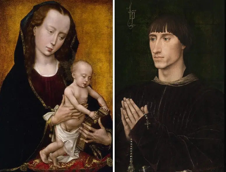 díptico de Philippe de Croÿ - Rogier van der Weyden
