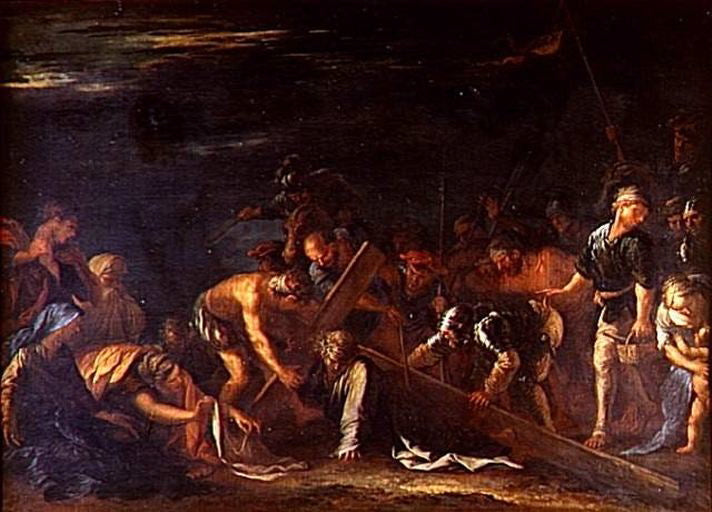 Le Portement de Croix - Salvator Rosa