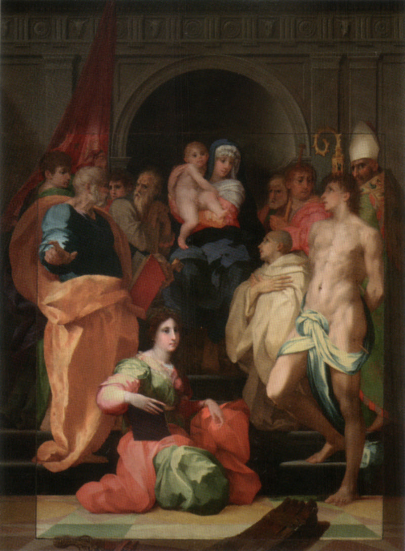 Conversación sagrada - Rosso Fiorentino