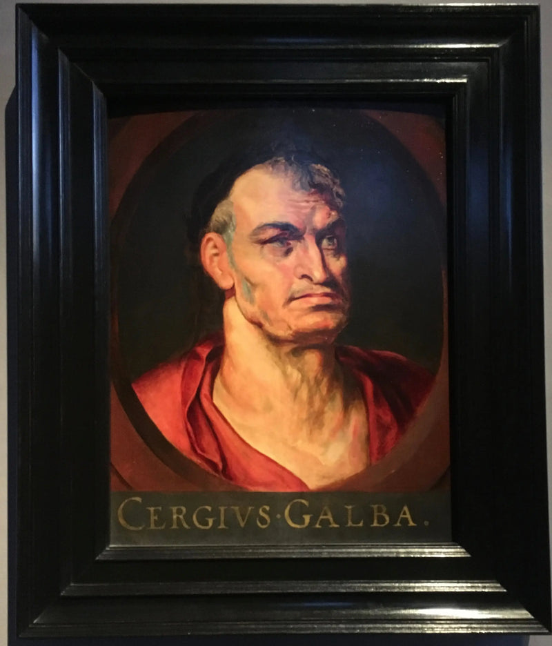 Retrato del emperador Servio Sulpicio Galba - Peter Paul Rubens