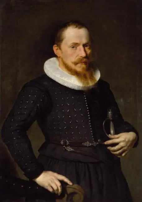 Retrato de un hombre con una espada - Peter Paul Rubens